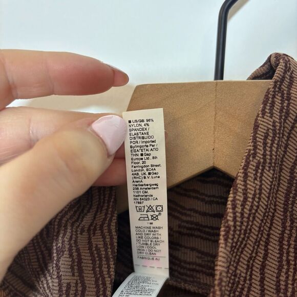 ATHLETA Flurry Seamless Turtleneck NEW with tags Size XS Wren Rustic Beige - Picture 14 of 16